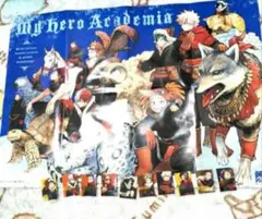 僕のヒーローアカデミア ステッカー　両面ポスター　最強ジャンプ付録
