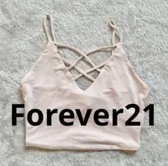 ★6/16までSALE★Forever21 バッククロス キャミソール ピンクのサムネイル
