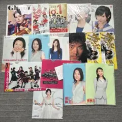 アイドル、女優、俳優など　クリアファイルまとめ売り