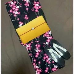 Kansai 山本寛斎 浴衣 ネイビー 花柄 ラメ - メルカリ