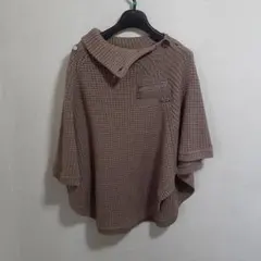 G-STAR WOMEN 可愛いニット製ポンチョ美品