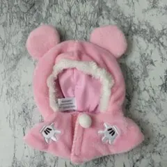 ディズニー シークレットポンチョ ピンク