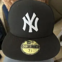 ゆ*り様 New Era 59FIFTY ブラック キャップ 7 3/8