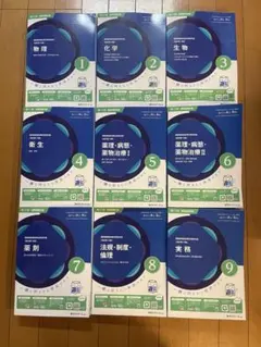 【未裁断・新品未使用】第111回薬剤師国家試験　青本青問セット　便利手さげ付き！