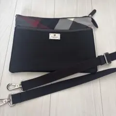 BLACK LABEL CRESTBRIDGE クラッチバッグ ブラック