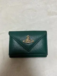 Vivienne Westwood 三つ折り財布 グリーン クロコダイル調 - メルカリ