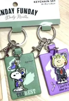 キーホルダー　USJ キーチェーンセット　スヌーピー  SNOOPY