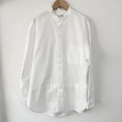 UNIQLO +J スーピマコットンオーバーサイズスタンドカラーシャツ　長袖