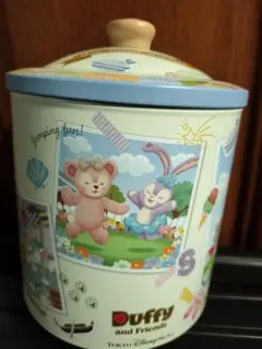 ダッフィ＆フレンズ　空缶