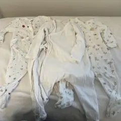 ZARA ZARAHOME ホワイトロンパース 3点セット