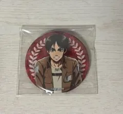 進撃の巨人 アニメイトカフェ エレン・イェーガー 缶バッジ - メルカリ