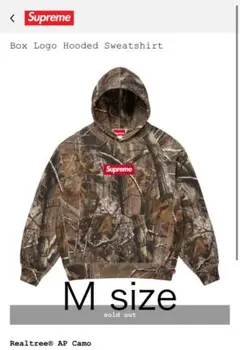 Supreme Box Logo Hooded Sweatshirt Mサイズ