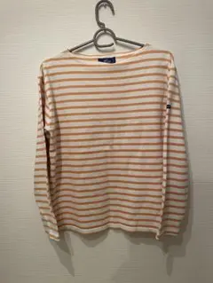 【14日（日）限定値引】 SAINT JAMES 長袖オレンジストライプ