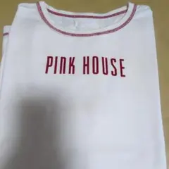 PINK HOUSE ロゴ刺繍 カットソー ホワイトのサムネイル