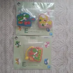 一番くじ スーパーマリオwith ヨッシー ラバーコレクション E賞2個セット