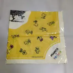 特別展　鳥　ウッドストック　大判ハンカチ　PEANUTS　バンダナ　スヌーピー