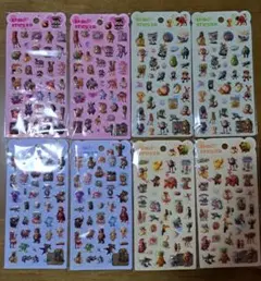 イタリアンブレインロット ボンボンドロップシール ぷくぷくシール 8点セット