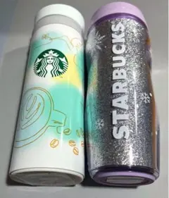 タグ付き 新品 スターバックス　福袋 ステンレス ボトル　ホリデー　グリッター