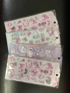 サンリオ JEWEL Marshmallow Stickers 4種セット