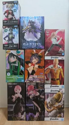【サイタマ/パワーちゃん/十香他】プライズフィギュア10体セットまとめ売り