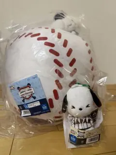 サンリオ　侍ジャパン　タイトーくじ　ラストワン賞　シナモロール　ポチャッコ