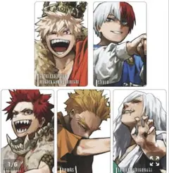 僕のヒーローアカデミア ヒロアカ ジャンプGIGA 新十傑 キャラカード