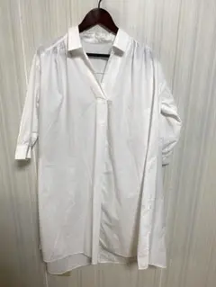GU シャツワンピ