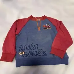 miki house トレーナー 110cm