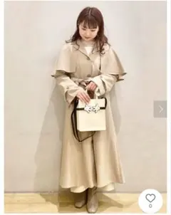 earthアースマルチケープトレンチコートロング春卒園入園ジレシャツブラウス新品