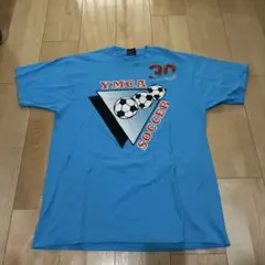 YMCA SOCCER Tシャツ ライトブルー