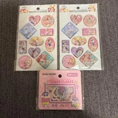 【セリア】人気　シールまとめセット3種