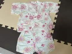 ミキハウス　甚平 花火　80 ホットビスケッツ