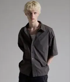 GRANCY Dirty Short-sleeved Shirt ブラック Sのサムネイル