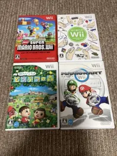 Wiiソフト3本セット スーパーマリオ、マリオカート、wii fit plus