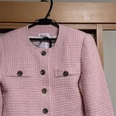 ピンク セットアップスーツ