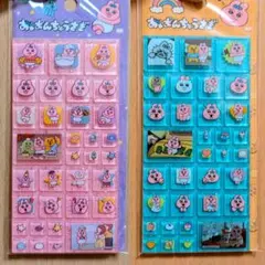 2枚セット　おぱんちゅうさぎタイルシール【サンスター文具】