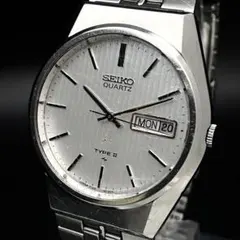 4月電池交換済＆ベルト新品】SEIKO TYPEⅡクォーツ 7123-8090 - メルカリ