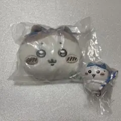 ハチワレ ガチャガチャ つまんでつなげてますこっと マスコットミラー