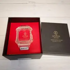 アップルウォッチケース付きベルト　クリア38/40 AppleWatch 時計