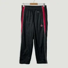 CONVERSE コンバース トラックパンツ ジャージ 黒 赤 サイドライン