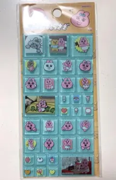 タイルシール　おぱんちゅうさぎ