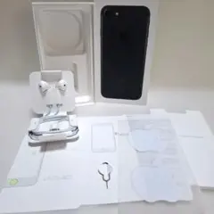 iPhone7 32GB 黒 バッテリー新品100% SIMフリー - メルカリ