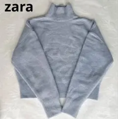 zara ザラ ソフトハイネックセーター ニットプルオーバー ウール混