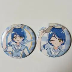 名探偵プリキュア 夏空フォトグラフ 缶バッジ 帆羽くれあ 2種セット