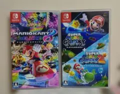 スマブラSP マリオカート8 デラックス Switchソフト 2本セット 中古