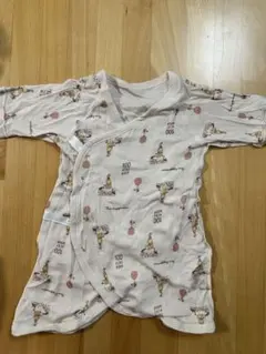 【50〜60サイズ】くまのプーさん コンビ肌着 2点セット