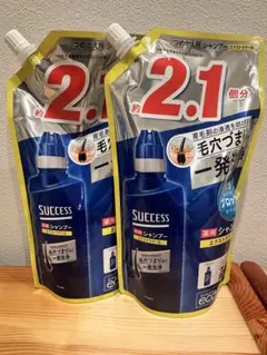 サクセス 薬用シャンプー エクストラクール つめかえ　680mlのサムネイル
