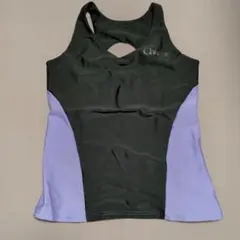 Chacott ストレッチタンクトップ 黒・紫