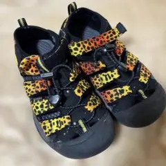 KEEN キーン　サンダル　21㎝　ヒョウ柄