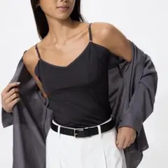 【美品】UNIQLO エアリズム　アセトリキャミソール　M